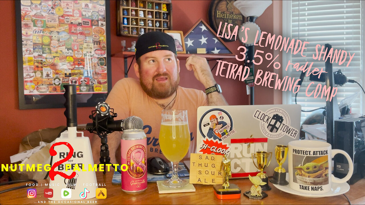 Lisa's Raspberry Lemonade Shandy by Tetrad Brewing Company