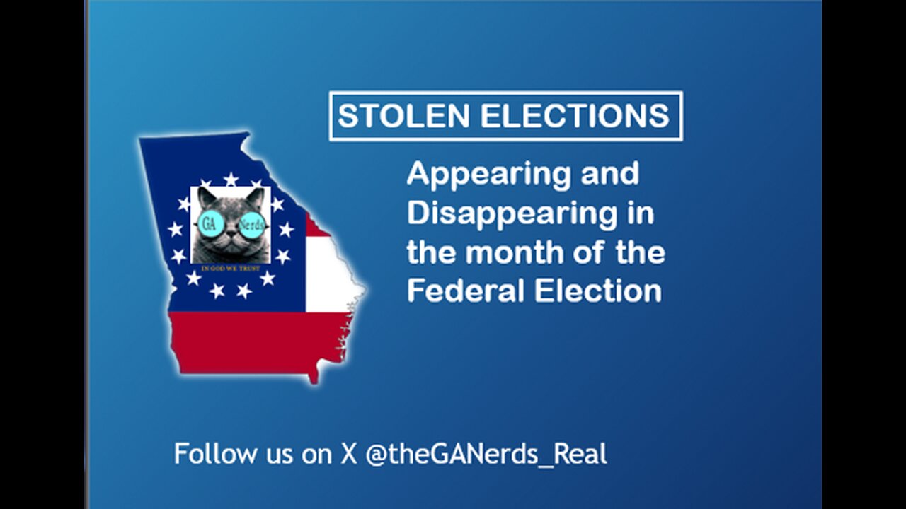 Reg IDs Appearing and Disappearing in the month of a Federal Election