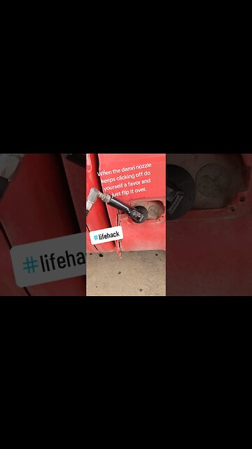 Makes filling that huge tank a little easier #lifehacks #truck #ford