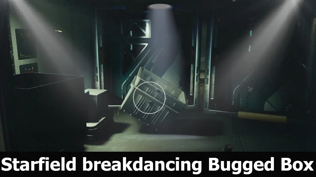 Starfield and the bugged breakdancing Boxes that deserves a Spotlight