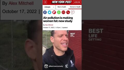 The Environment causes obesity in Women #comedy #funny #standupcomedy #viral