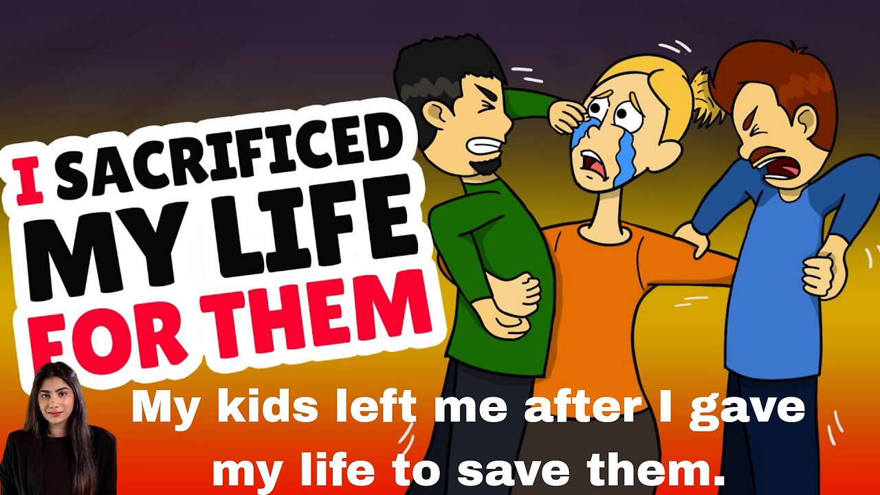 My kids left me after I gave my life to save them.