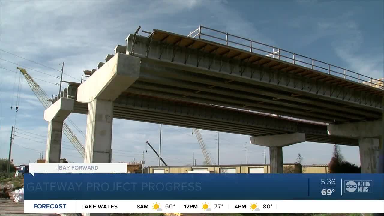 Gateway Expressway construction passes halfway point