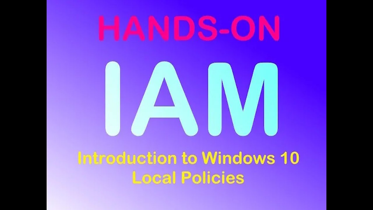 Learn this important IAM feature. Introduction to Policies