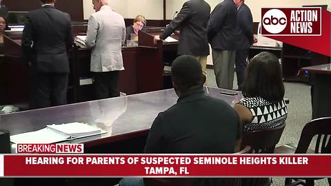 Parents of accused Seminole Heights killer released from house arrest