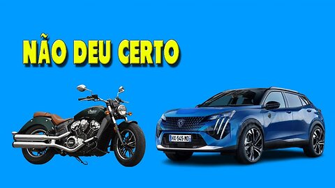 Carros e motos que foram um sucesso de crítica, mas fracasso de público!