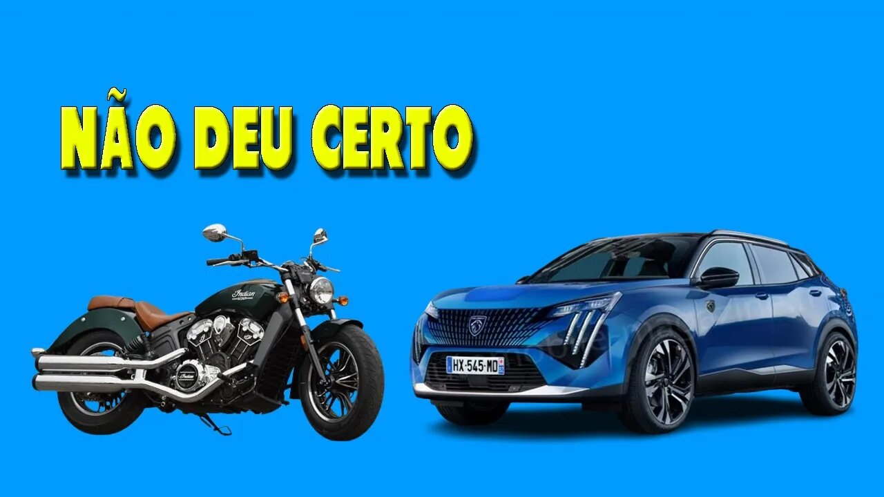 Carros e motos que foram um sucesso de crítica, mas fracasso de público!