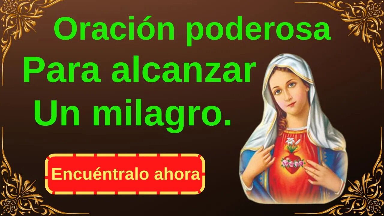 Oración Poderosa para Lograr un Milagro