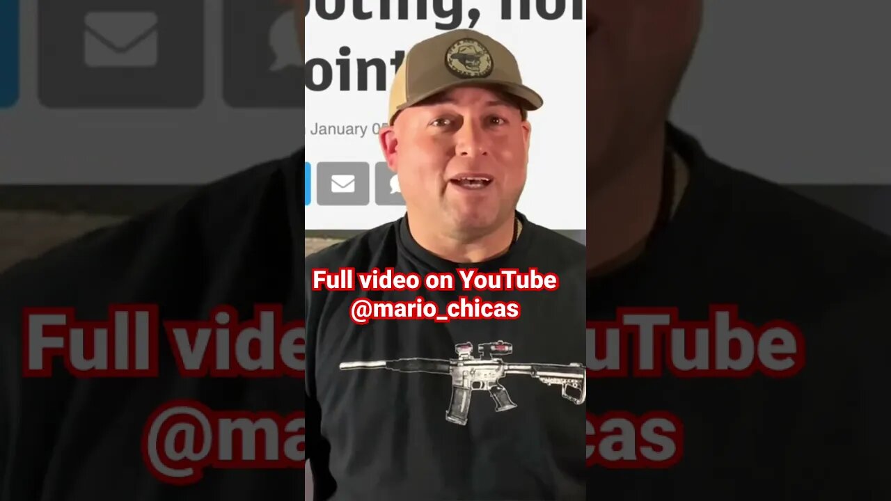 See full video on YouTube @mario_chicas #pewpew #2anews #guns #edc #firearms #colionnoir #gunsdaily