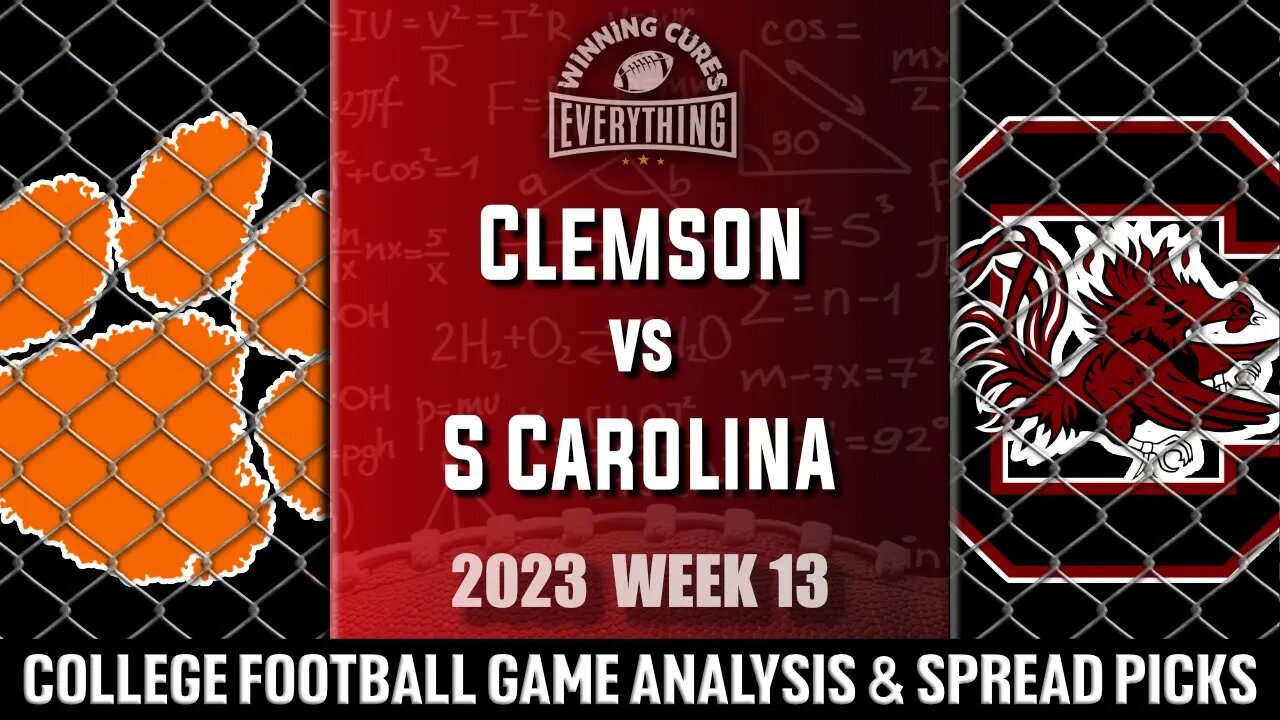 Clemson vs South Carolina Picks & Prediction Against the Spread 2023 College Football Analysis