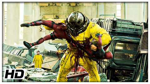 JUGGERNAUT FIGHT SCENE - Deadpool 2: (2018) HD