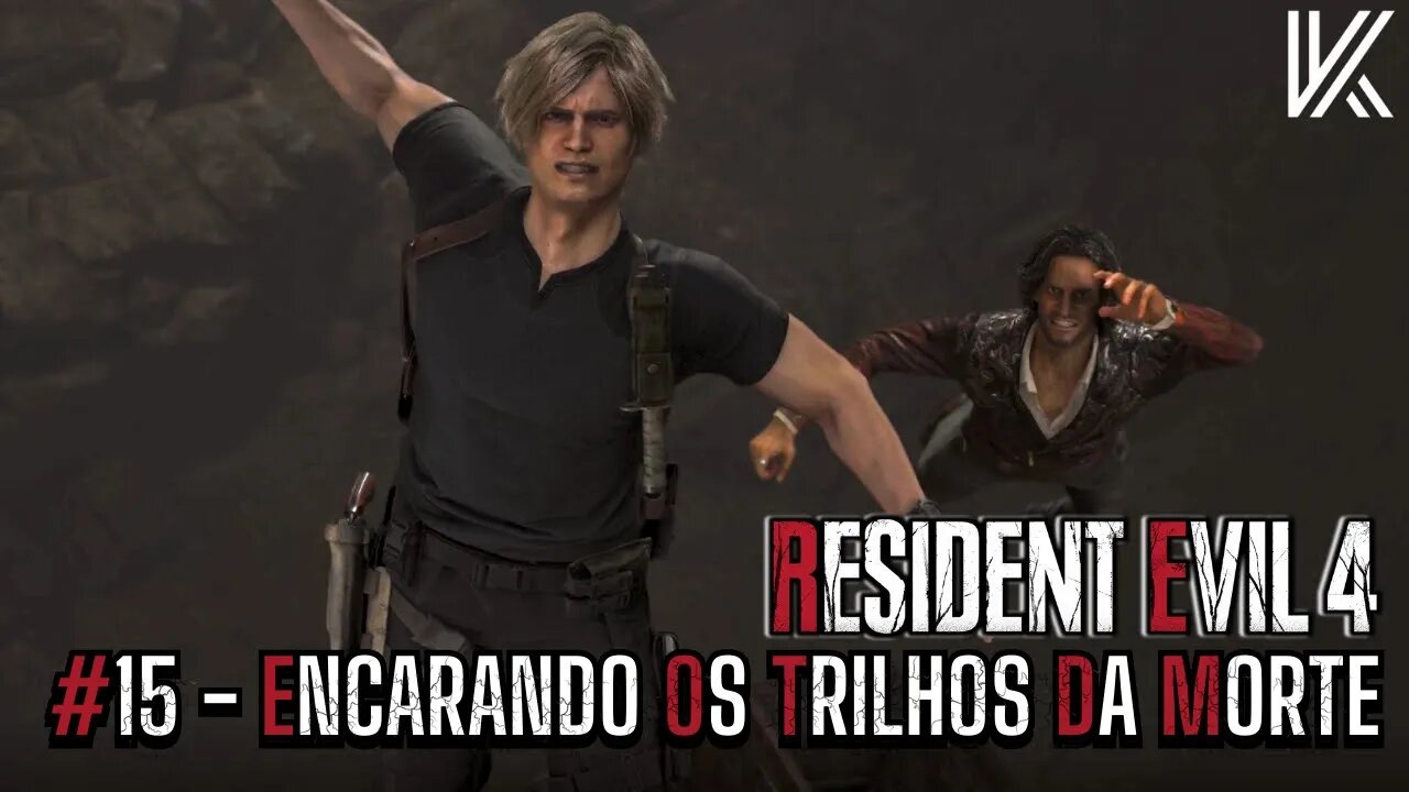 Gameplay Resident Evil 4 Remake - Encarando os Trilhos da Morte