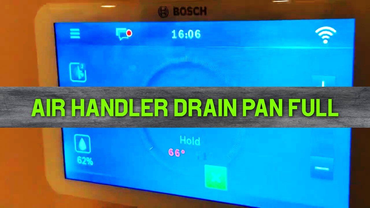 Bosch HVAC System with a Full Drain Pan