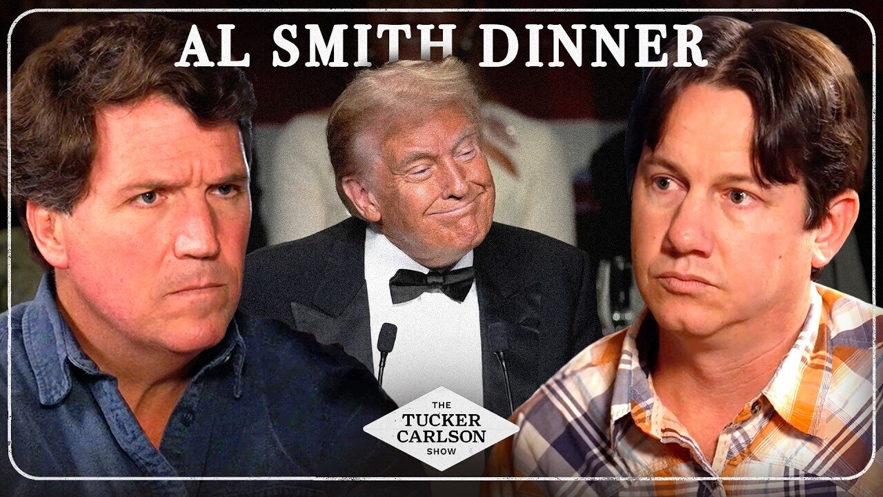 Tucker Carlson and Charlie Spiering React to The Al Smith Dinner, and Why Democrats Are Turning Against Kamala!