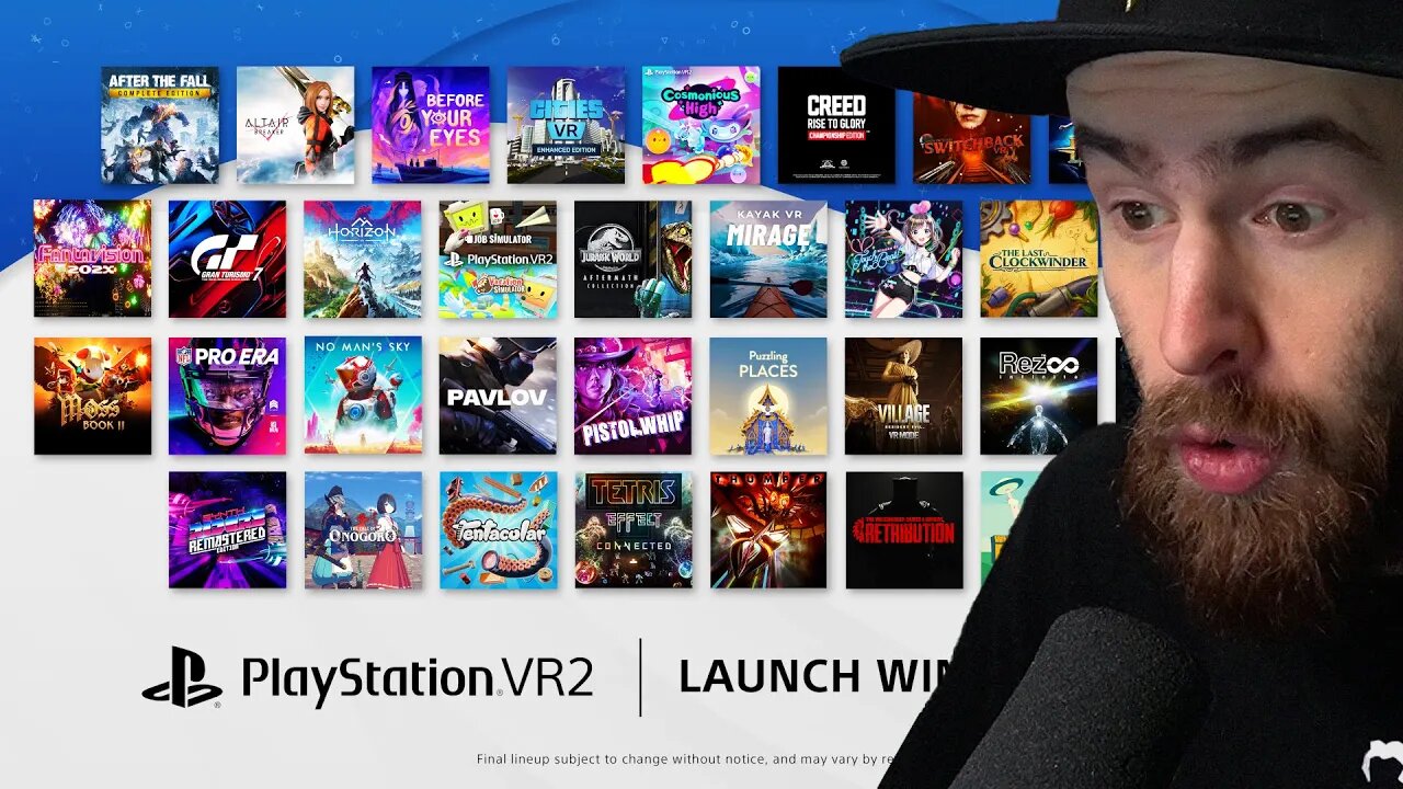 PlayStation VR2 Launch Window Lineup REVEALED