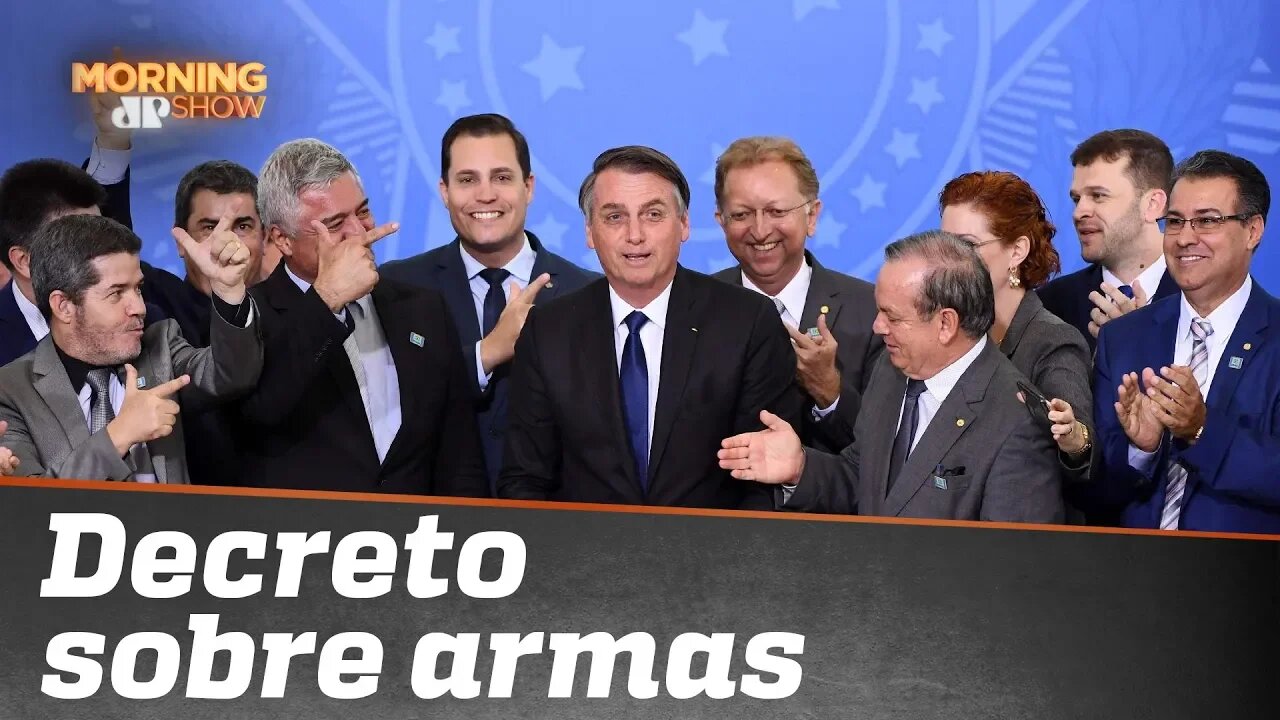 Fogo amigo: bancada discute decreto de Bolsonaro sobre armas
