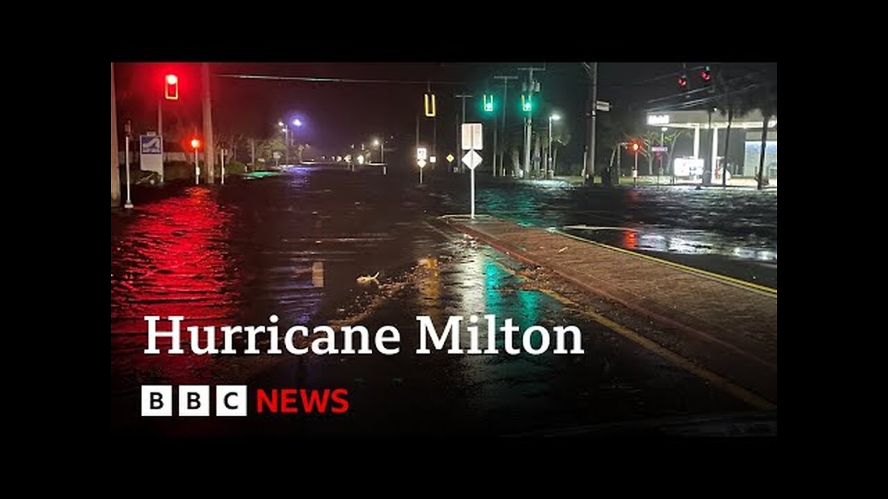 Hurricane Milton makes landfall in Florida, US