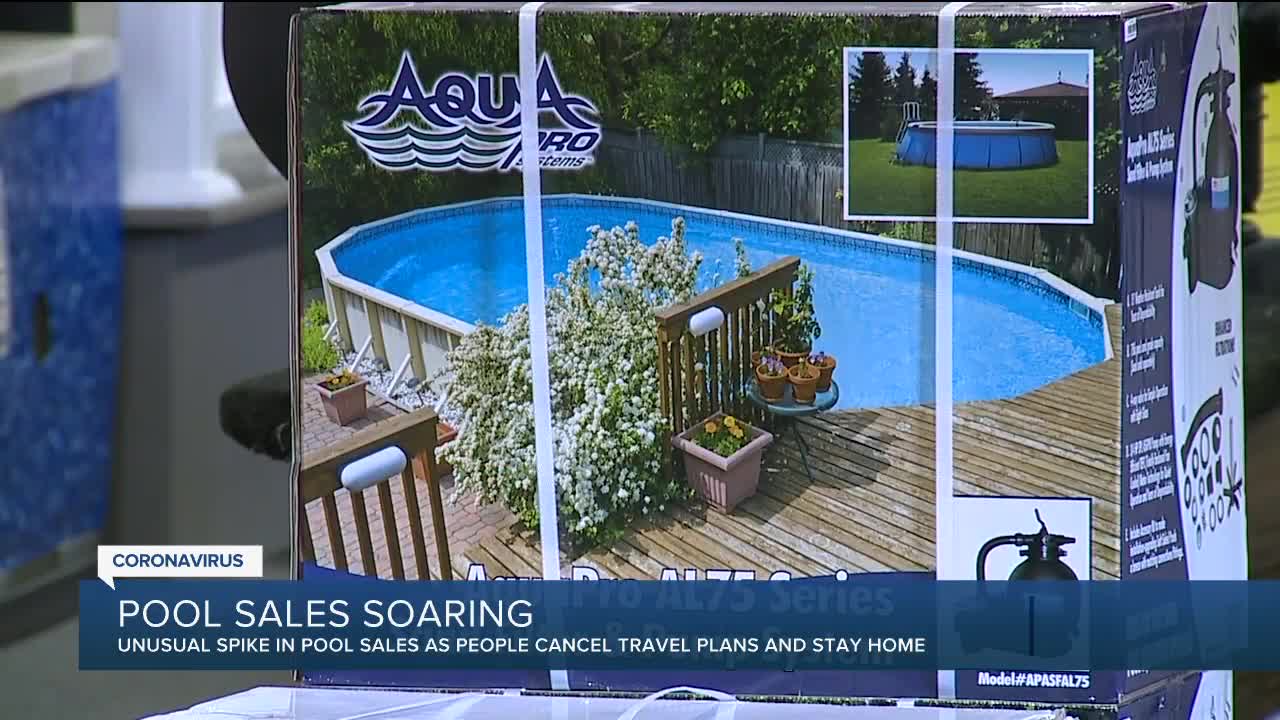 Pool sales soaring in metro Detroit