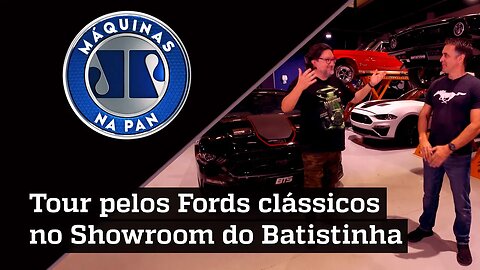 Fabiano Mazzeo mostra os Fords da garagem do Batistinha | MÁQUINAS NA PAN