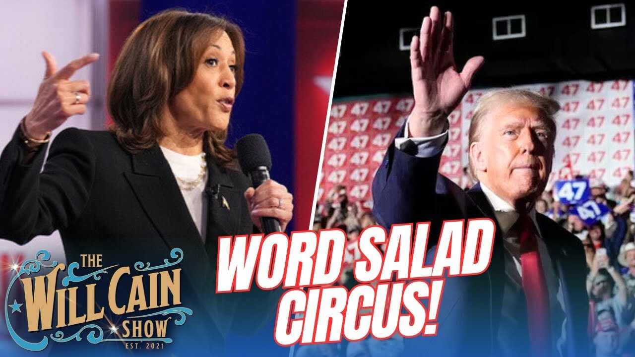 VP Harris town hall with word salads! PLUS, more fake Trump stories?