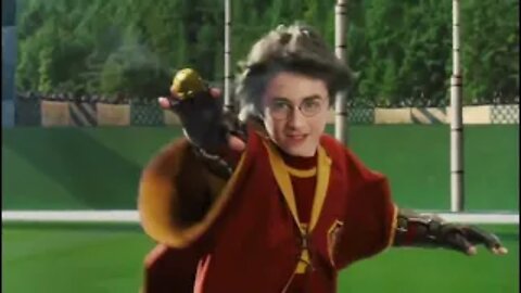 harry potter tries to catch his first quidditch ball | Harry Potter and the philosopher's stone