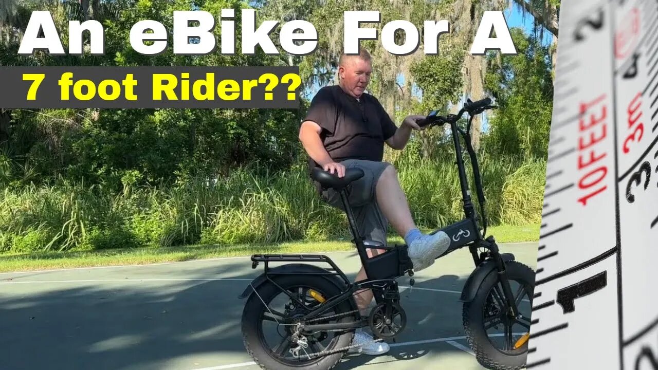 eBike for TALL Riders | 7 Feet ?????