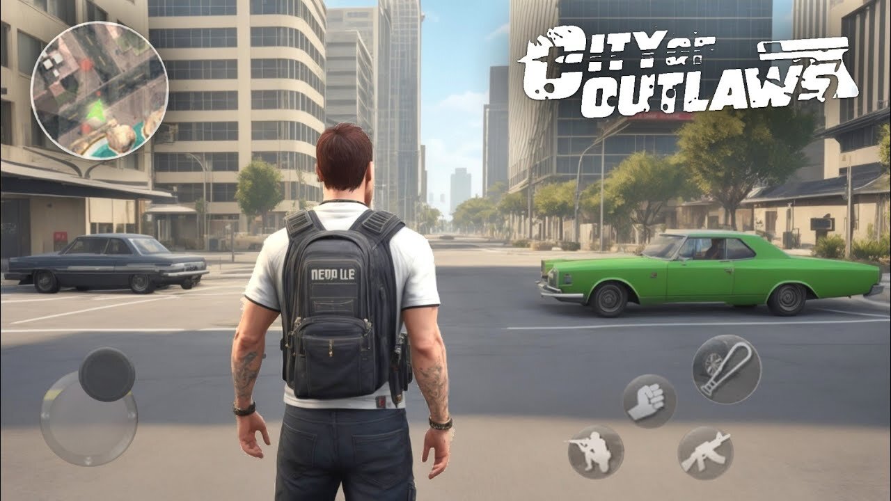 CITY OF OUTLAW'S OPEN WORLD GTA LIKE MOBILE GAME || ANDROID OR IOS 2023