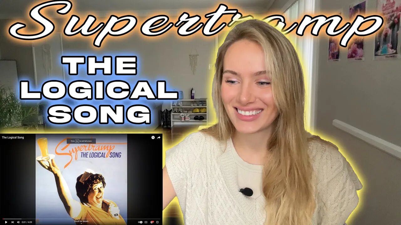 Supertramp-The Logical Song! My First Time Hearing It!