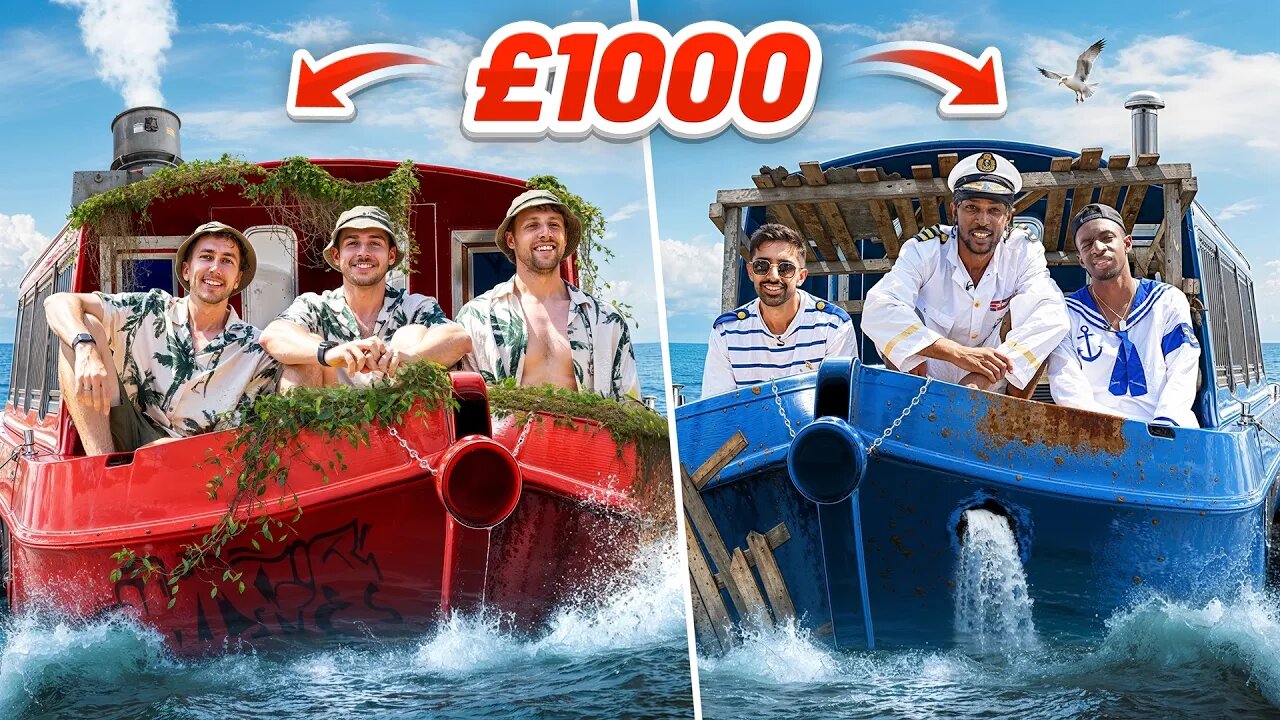 SIDEMEN £1,000 BOAT CHALLENGE