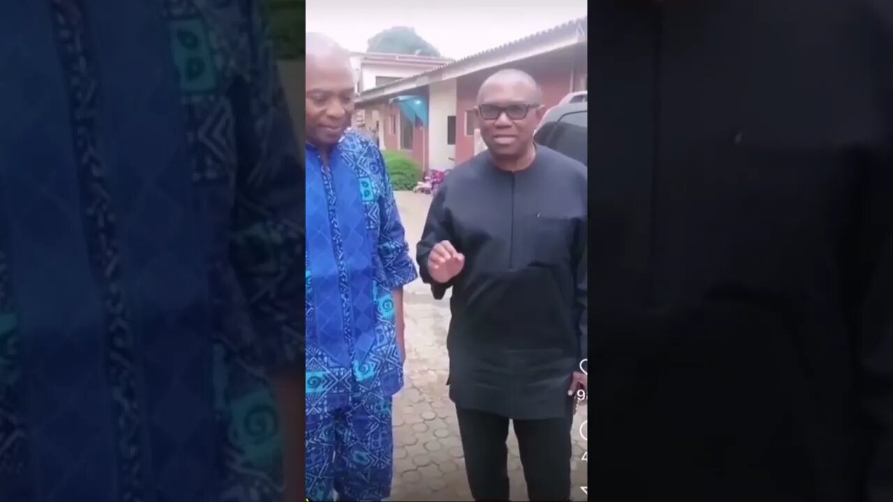 Peter Obi visits Femi Kuti.