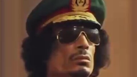 We took care of him with some American Democracy (Gaddafi)