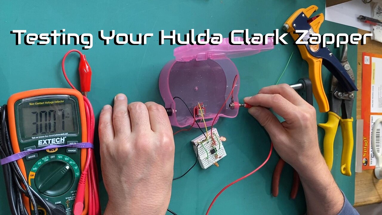 Testing Your Hulda Clark Zapper Breadboard Circuit (Part 4)