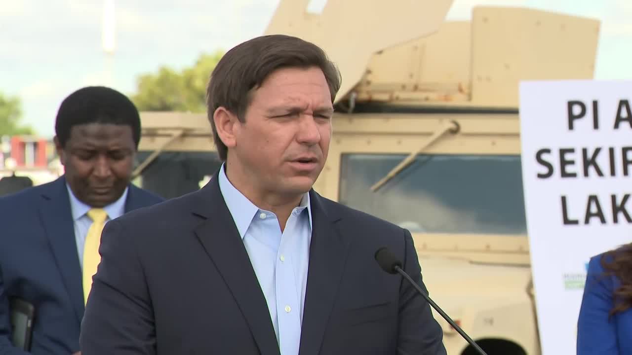 FULL NEWS CONFERENCE: Florida Gov. Ron DeSantis announces 'Safer At Home' order for southeast Florida