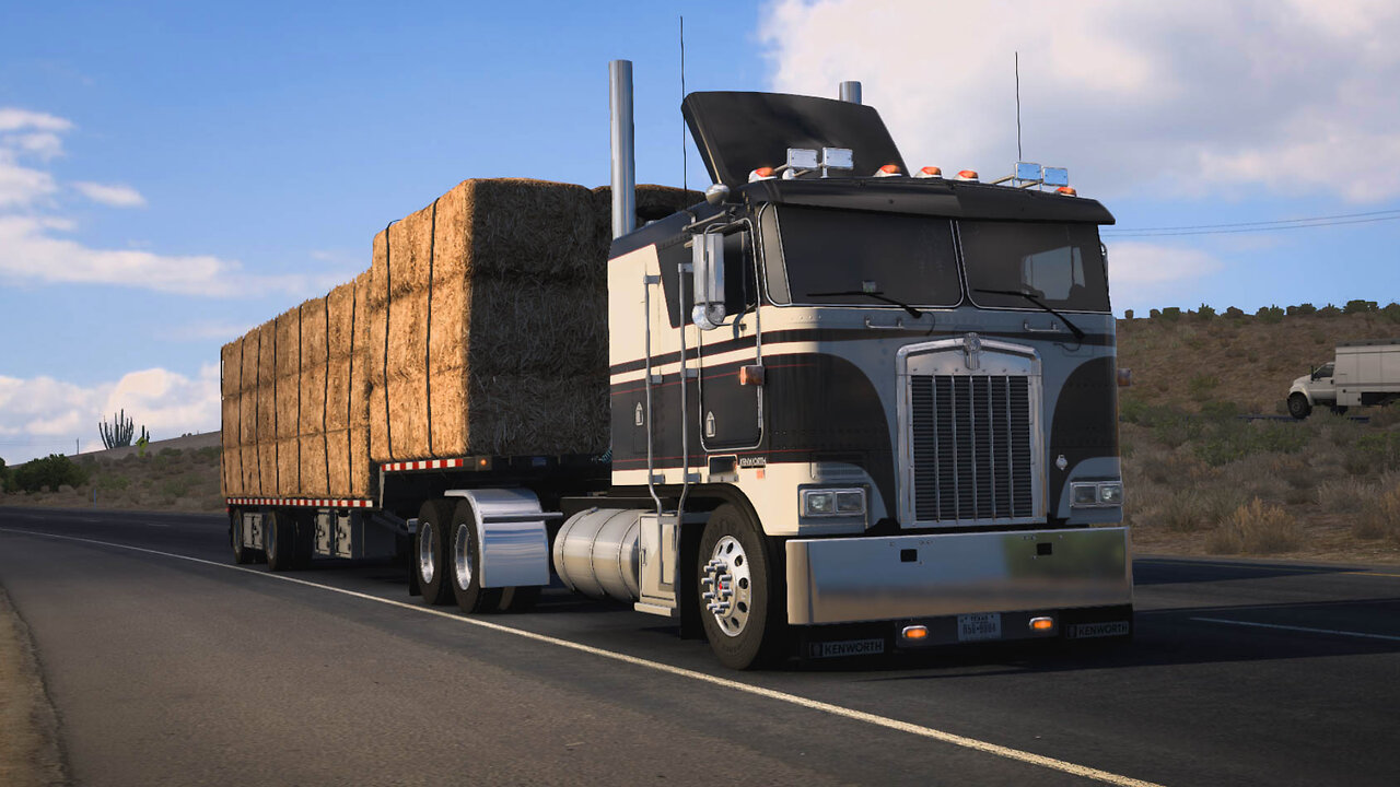 ATS | Kenworth K100E | Camp Verde AZ to Phoenix AZ | Hay 21,000lb