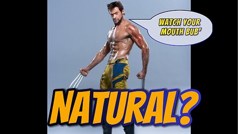 Is HUGH JACKMAN a NATURAL? #hughjackman #wolverine #deadpool