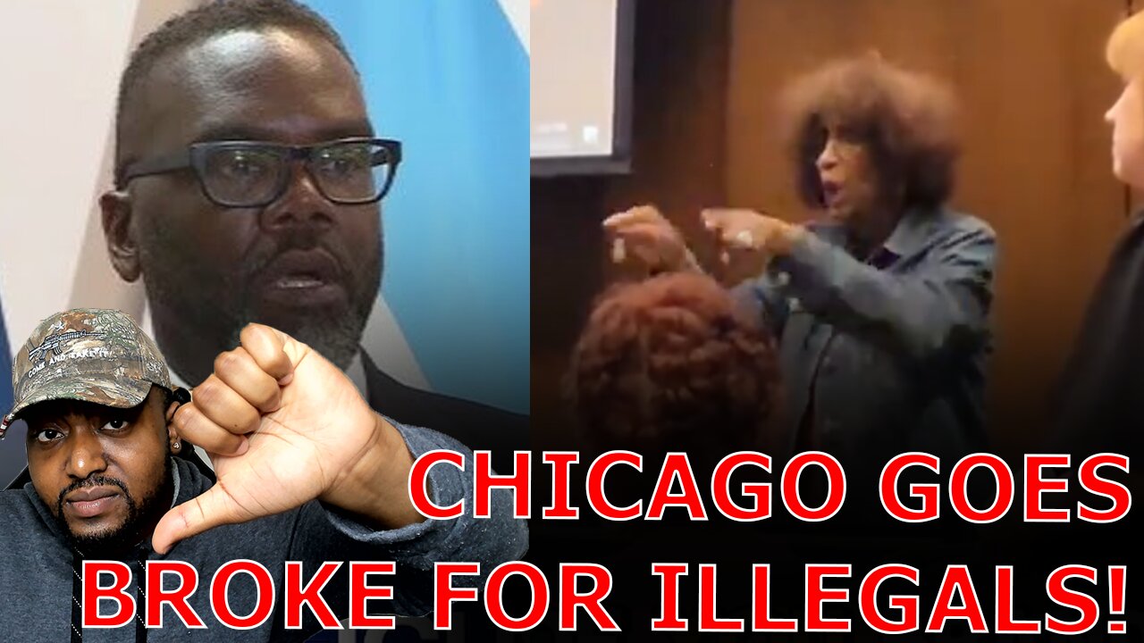 Residents GOES OFF On Woke Mayor Brandon Johnson As Chicago GOES BROKE Funding Illegal Immigrants!