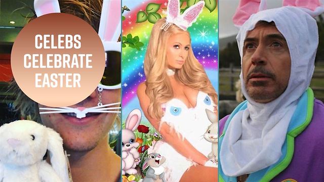 Hollywood got EGGcited about Easter