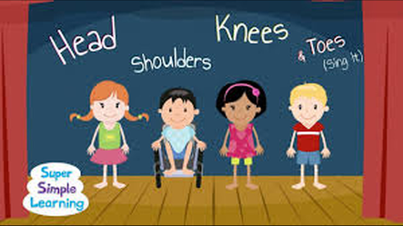 Head, Shoulders, Knees & Toes - Exercise Song For Kids