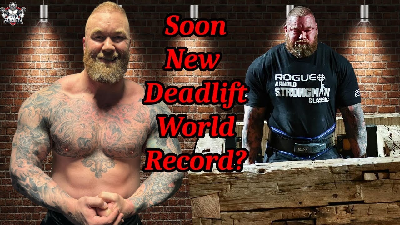 Soon New Deadlift World Record ?! Thor Bjornsson