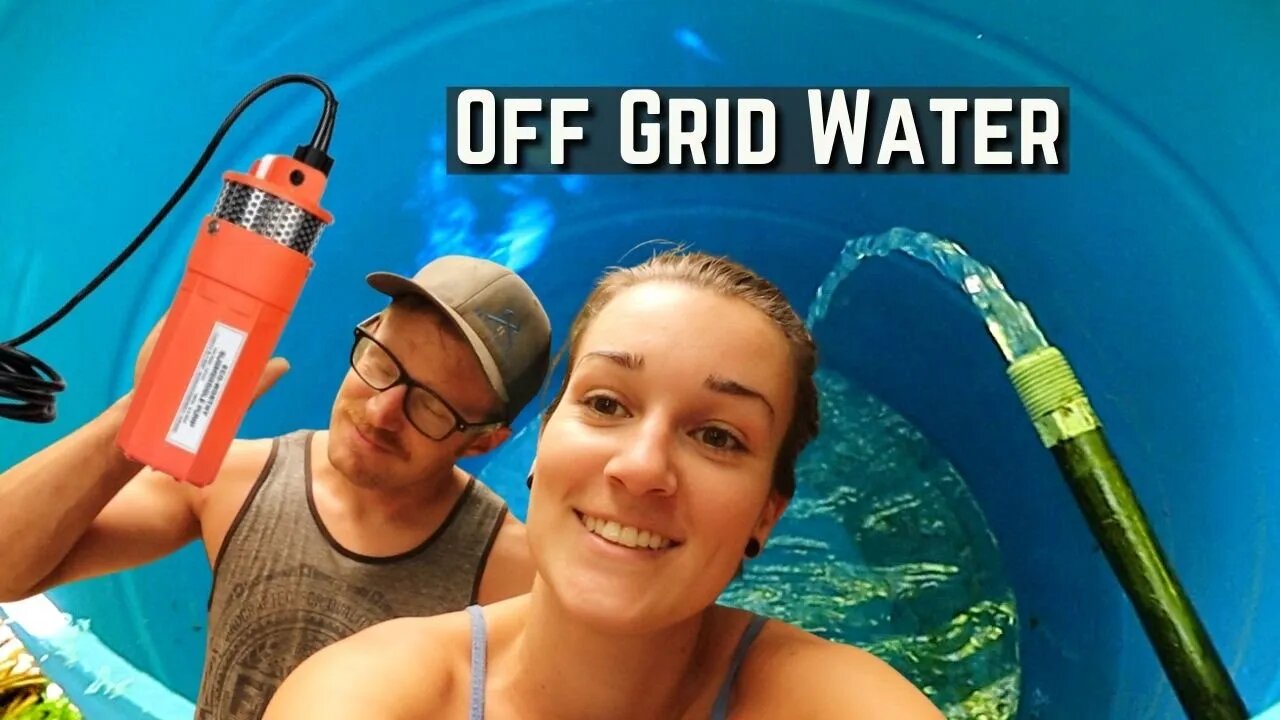 Off Grid Water Solution - Pumping Water Uphill With The Power of the Sun!