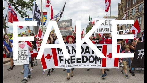 Most of the So-Called 'Freedom' Protests are Staged and Communism Has Control of Canada