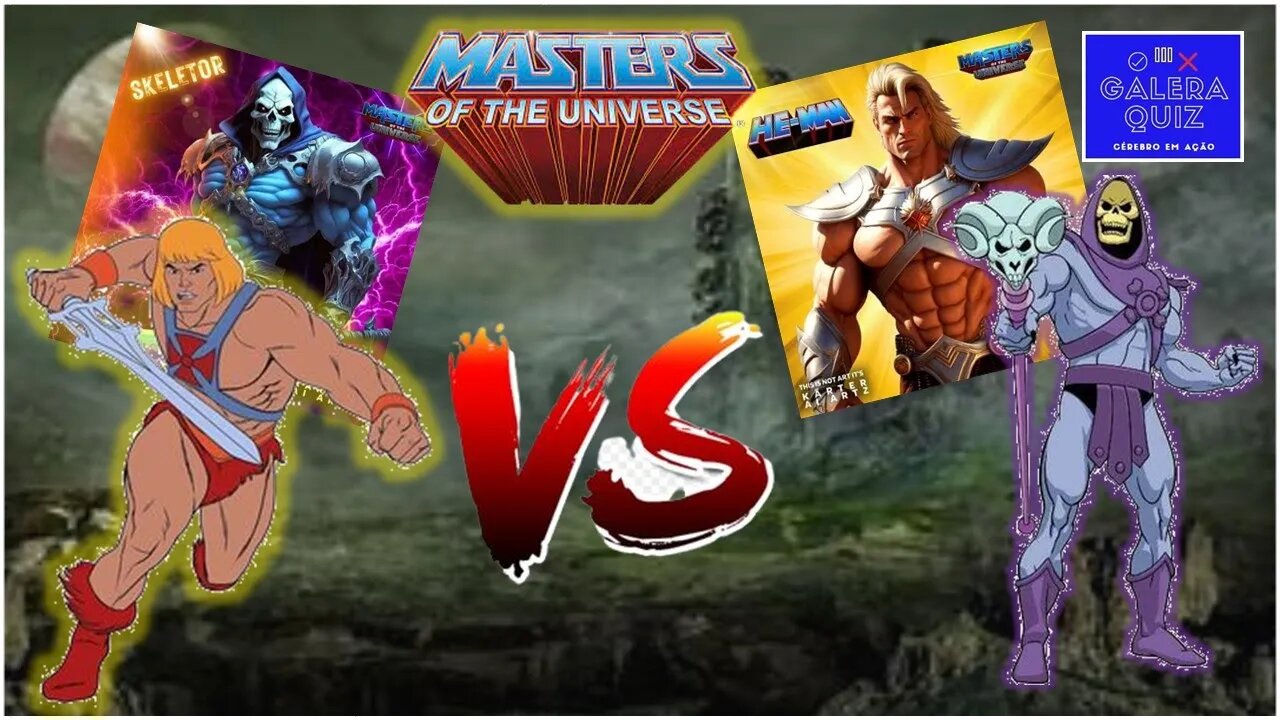 HE MAN | COMO SERIAM OS PERSONAGENS COM IA? [Galera Quiz]