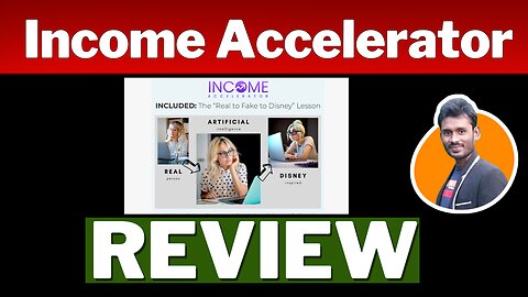 Income Accelerator Review 🚀 How to use AI to make money online?