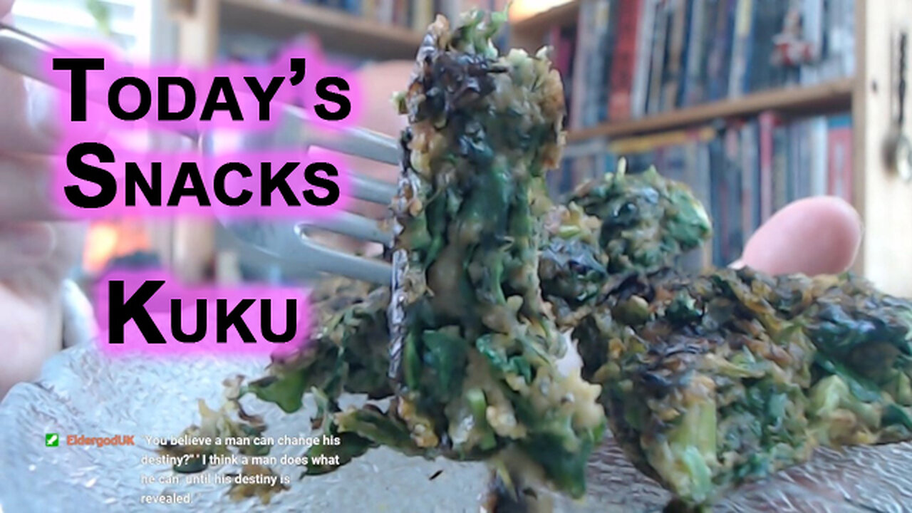 Today's Snack: Kuku (KooKoo) [ASMR]