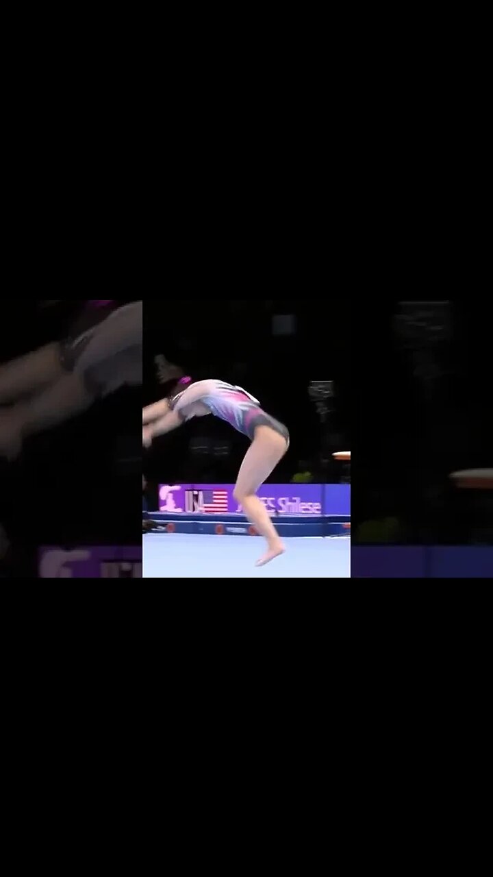 Chiaki Hatakeda 🇯🇵 double back slowmo - Team Final 2023 World Championships #shorts