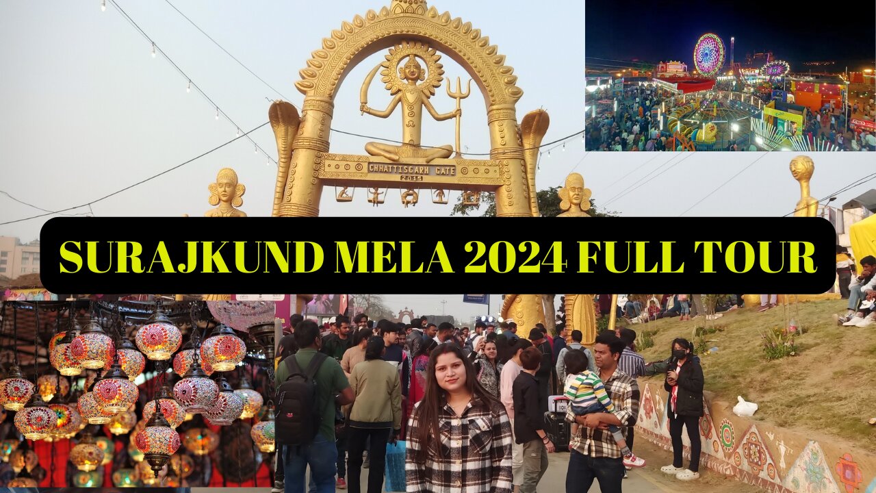 Surajkund Mela 2024 Vlog