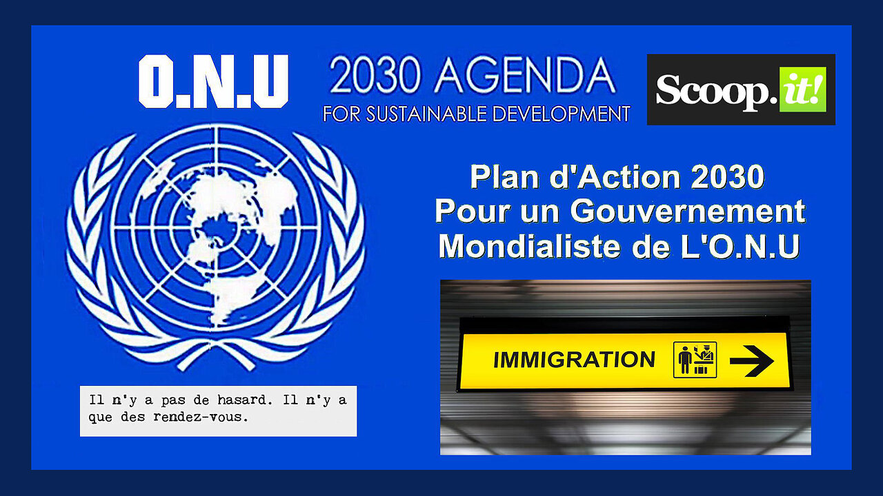 ONU et Immigration. Son plan secret pour le "Grand Remplacement" suite à la "dénatalité" ... (Hd 1080) Voir descriptif