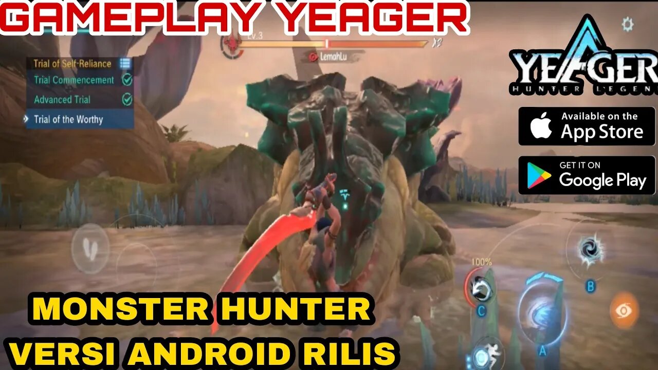 Full Rilis Global Yeager : Hunter Legend Gameplay (Android/Ios)