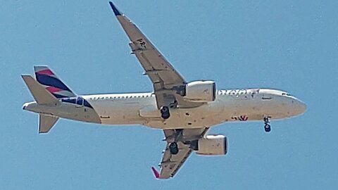 Airbus A320NEO PR-XBM coming from Manaus to Fortaleza