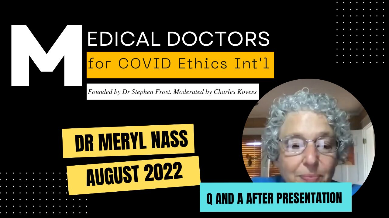 Dr Meryl Nass Q & A